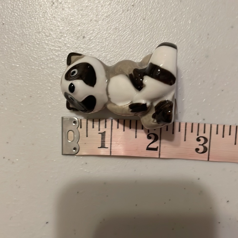 Mini Salt & Pepper Shakers Raccoon - Picture 4 of 12